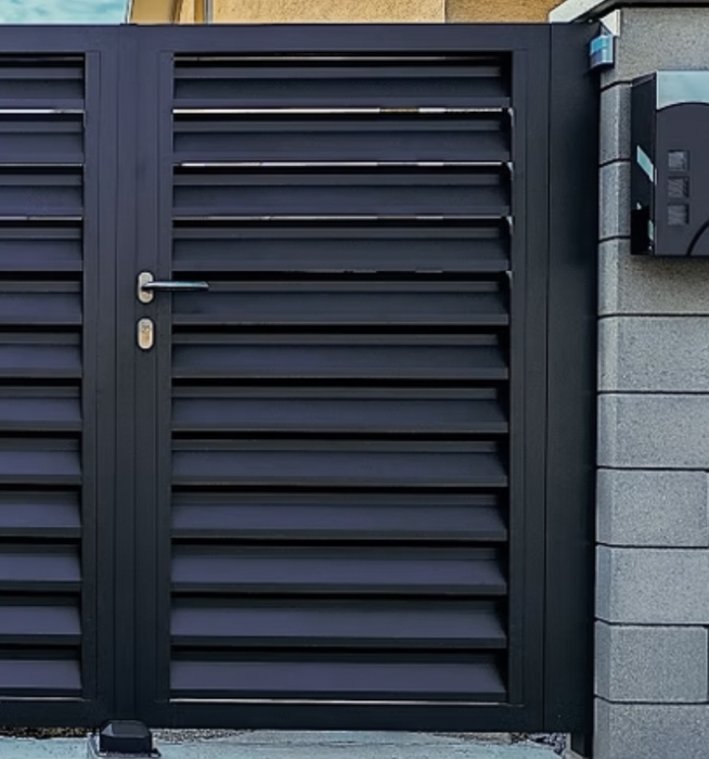 Lamellás kerítés Győr