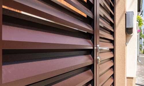 Ferenczi lamellás kerítés Győr