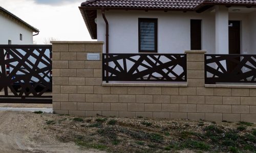 Lézervágott kerítés Győr